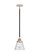 Mini Pendants Glass Down by Innovations ( 405 | 288-1S-BPN-G64-LED Nouveau 2 ) 