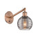 Sconces Single Glass by Innovations ( 405 | 317-1W-AC-G1213-6SM Ballston ) 