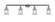 Bathroom Fixtures Four Lights by Innovations ( 405 | 215-PC-G182S-LED Franklin Restoration ) 