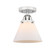 Semi-Flush Mts. Glass Down by Innovations ( 405 | 288-1C-PC-G41 Nouveau 2 ) 