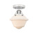 Semi-Flush Mts. Glass Down by Innovations ( 405 | 288-1C-PC-G531-LED Nouveau 2 ) 