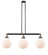 Linear/Island 3 Light Bar by Innovations ( 405 | 213-BAB-G201-10-LED Franklin Restoration ) 