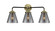 Bathroom Fixtures Three Lights by Innovations ( 405 | 284-3W-BAB-G63 Nouveau ) 