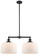 Mid. Chandeliers Glass Down by Innovations ( 405 | 209-OB-G71-L Franklin Restoration ) 