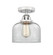Semi-Flush Mts. Cage by Innovations ( 405 | 288-1C-PC-G72-LED Nouveau 2 ) 