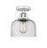 Semi-Flush Mts. Glass Down by Innovations ( 405 | 288-1C-PC-G74 Nouveau 2 ) 