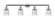 Bathroom Fixtures Four Lights by Innovations ( 405 | 215-PC-G54 Franklin Restoration ) 