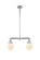 Linear/Island 2 Light Bar by Innovations ( 405 | 209-PC-G201-6 Franklin Restoration ) 