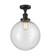 Semi-Flush Mts. Glass Down by Innovations ( 405 | 517-1CH-OB-G204-12 Franklin Restoration ) 