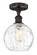 Semi-Flush Mts. Glass Down by Innovations ( 405 | 616-1F-OB-G1215-8 Edison ) 