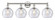 Bathroom Fixtures Four Lights by Innovations ( 405 | 616-4W-PN-G124-8 Edison ) 