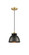 Mini Pendants Metal Shade by Innovations ( 405 | 616-1P-SG-M14-BK Edison ) 