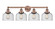 Bathroom Fixtures Four Lights by Innovations ( 405 | 616-4W-AC-G74 Edison ) 