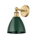 Sconces Directional/Cylinder by Innovations ( 405 | 616-1W-BB-MBD-75-GR Edison ) 