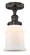 Semi-Flush Mts. Glass Down by Innovations ( 405 | 616-1F-OB-G181 Edison ) 