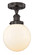 Semi-Flush Mts. Glass Down by Innovations ( 405 | 616-1F-OB-G201-8 Edison ) 