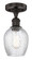 Semi-Flush Mts. Glass Down by Innovations ( 405 | 616-1F-OB-G292 Edison ) 