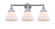 Bathroom Fixtures Three Lights by Innovations ( 405 | 616-3W-PC-G41 Edison ) 