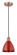 Mini Pendants Metal Shade by Innovations ( 405 | 616-1P-AC-MBD-75-RD Edison ) 