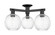 Semi-Flush Mts. Multi-port/Cluster by Innovations ( 405 | 716-3F-BK-G458-7CL Arcadia ) 