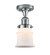 Semi-Flush Mts. Glass Down by Innovations ( 405 | 517-1CH-PC-G181S-LED Franklin Restoration ) 