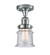 Semi-Flush Mts. Glass Down by Innovations ( 405 | 517-1CH-PC-G184S-LED Franklin Restoration ) 