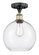 Semi-Flush Mts. Glass Down by Innovations ( 405 | 616-1F-BAB-G122-10 Edison ) 