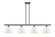Linear/Island 4 Light + by Innovations ( 405 | 516-4I-OB-M14-W Ballston ) 