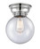 Flush Mounts Glass Down by Innovations ( 405 | 623-1F-PC-G204-8-LED Franklin Restoration ) 