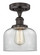 Semi-Flush Mts. Glass Down by Innovations ( 405 | 616-1F-OB-G72 Edison ) 