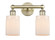 Bathroom Fixtures Two Lights by Innovations ( 405 | 616-2W-AB-G341 Edison ) 