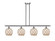Linear/Island 4 Light + by Innovations ( 405 | 516-4I-SN-G121-8RB Ballston ) 
