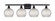 Bathroom Fixtures Four Lights by Innovations ( 405 | 516-4W-BK-G122C-8CL Ballston ) 