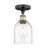 Semi-Flush Mts. Glass Down by Innovations ( 405 | 616-1F-BAB-G558-6CL Edison ) 