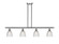 Linear/Island 4 Light + by Innovations ( 405 | 516-4I-SN-G382-LED Ballston ) 
