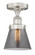 Semi-Flush Mts. Glass Down by Innovations ( 405 | 616-1F-SN-G63 Edison ) 