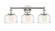Bathroom Fixtures Three Lights by Innovations ( 405 | 616-3W-PN-G713 Edison ) 