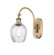 Sconces Single Glass by Innovations ( 405 | 518-1W-BB-G292-LED Ballston ) 