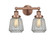Bathroom Fixtures Two Lights by Innovations ( 405 | 616-2W-AC-G142 Edison ) 