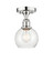 Semi-Flush Mts. Glass Down by Innovations ( 405 | 616-1F-PC-G124-6 Edison ) 