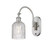 Sconces Single Glass by Innovations ( 405 | 518-1W-SN-G559-5CL Ballston ) 