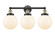 Bathroom Fixtures Three Lights by Innovations ( 405 | 616-3W-BAB-G201-8 Edison ) 