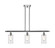 Linear/Island 3 Light Bar by Innovations ( 405 | 516-3I-PC-G802 Ballston ) 