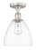 Semi-Flush Mts. Glass Down by Innovations ( 405 | 616-1F-SN-GBD-92 Edison ) 