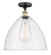 Semi-Flush Mts. Glass Down by Innovations ( 405 | 616-1F-BAB-GBD-164 Edison ) 