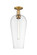 Semi-Flush Mts. Glass Down by Innovations ( 405 | 716-1C-BB-G456-8CL Arcadia ) 