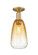 Semi-Flush Mts. Glass Down by Innovations ( 405 | 716-1C-BB-G480-6AM Arcadia ) 