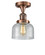 Semi-Flush Mts. Glass Down by Innovations ( 405 | 517-1CH-AC-G74-LED Franklin Restoration ) 