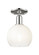 Semi-Flush Mts. Glass Down by Innovations ( 405 | 716-1C-PN-G483-8OP Arcadia ) 