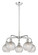 Mid. Chandeliers Glass Down by Innovations ( 405 | 516-5CR-PC-G122C-6CL Ballston ) 